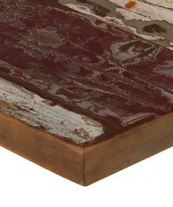 vidaXL Bar Set 9 Piece Solid Reclaimed Wood Multicolour