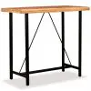 vidaXL Bar Table 120x60x107 cm Solid Acacia Wood