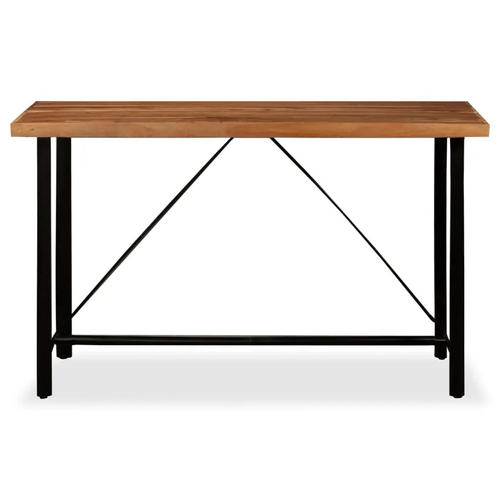 vidaXL Bar Table 180x70x107 cm Solid Acacia Wood