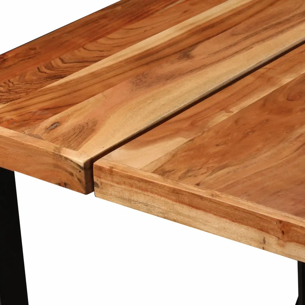 vidaXL Bar Table 180x70x107 cm Solid Acacia Wood