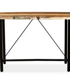 vidaXL Bar Table 150x70x107 cm Solid Reclaimed Wood