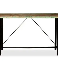 vidaXL Bar Table 180x70x107 cm Solid Reclaimed Wood