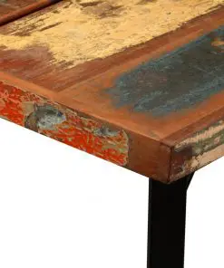 vidaXL Bar Table 180x70x107 cm Solid Reclaimed Wood