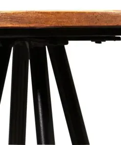 vidaXL Bar Stools 2 pcs Solid Reclaimed Wood