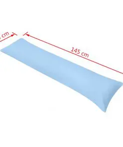 vidaXL Side Sleeper Body Pillow 40×145 cm Blue