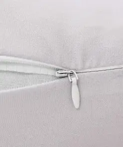 vidaXL Pregnancy Pillow J-Shaped 54×43 cm Grey