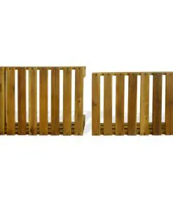 vidaXL Apple Crates 2 pcs Solid Acacia Wood