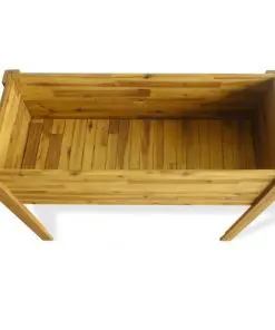 vidaXL Raised Garden Planter Solid Acacia Wood