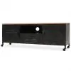 vidaXL TV Cabinet 120x30x43 cm Black