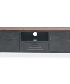 vidaXL TV Cabinet 120x30x43 cm Black