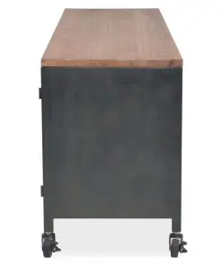 vidaXL TV Cabinet 120x30x43 cm Black