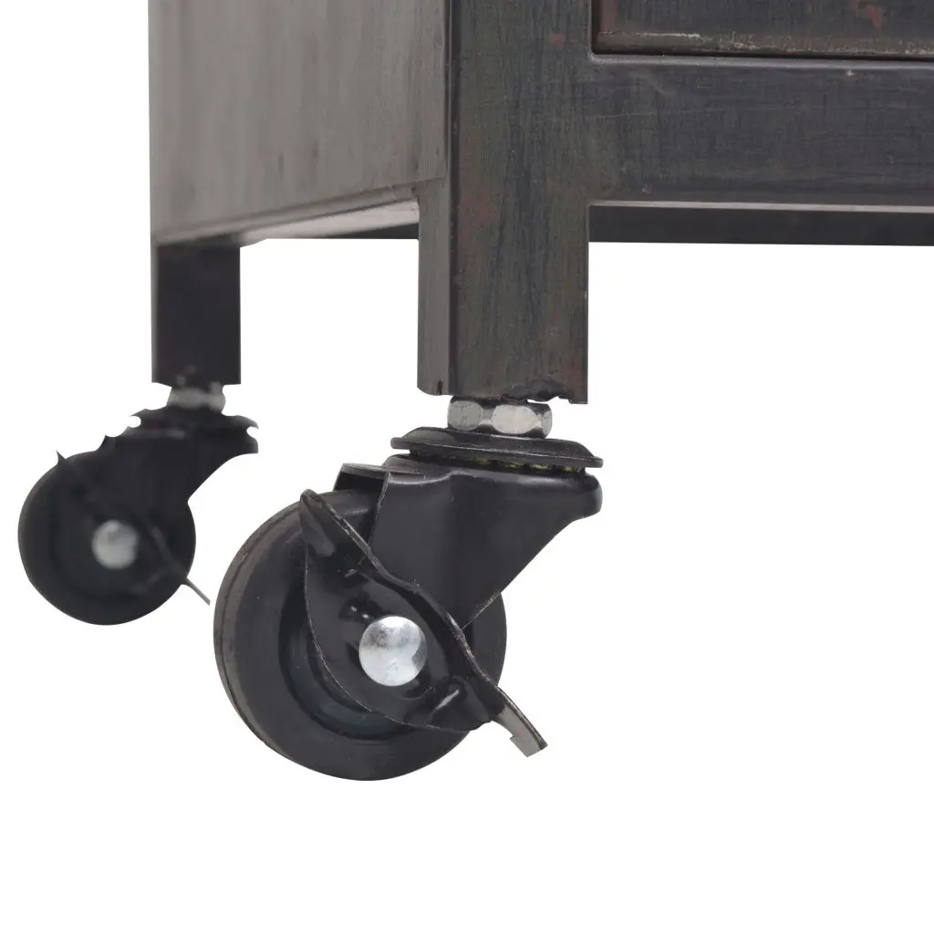 vidaXL TV Cabinet 120x30x43 cm Black