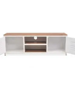 vidaXL TV Cabinet 120x30x40 cm White