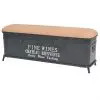 vidaXL Storage Bench with Cushion 103x30x40 cm vidaXL Storage Bench with Cushion 103x30x40 cm