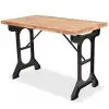 vidaXL Dining Table Solid Fir Wood Top 122x65x82 cm