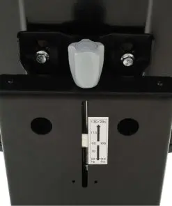 vidaXL Tractor Seat with Suspension Black