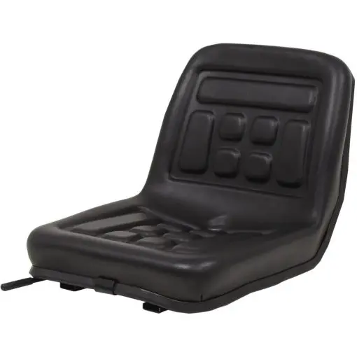 vidaXL Universal Tractor Seat Black