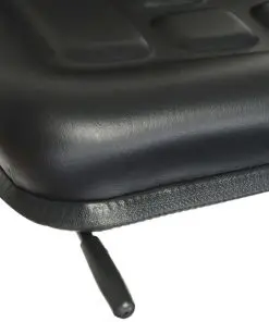 vidaXL Universal Tractor Seat Black