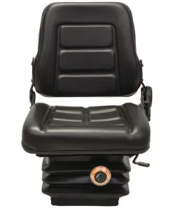 vidaXL Forklift & Tractor Seat with Suspension and Adjustable Backrest