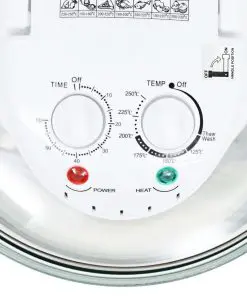 vidaXL Halogen Convection Oven with Extension Ring 1400 W 17 L