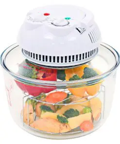 vidaXL Halogen Convection Oven with Extension Ring 800 W 10 L