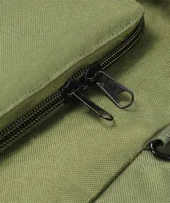 vidaXL 3-in-1 Army-Style Duffel Bag 120 L Olive Green