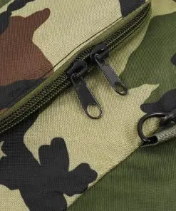 vidaXL 3-in-1 Army-Style Duffel Bag 120 L Camouflage
