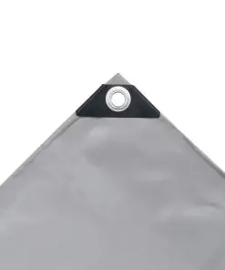 vidaXL Tarpaulin 650 g/m² 2×3 m Grey