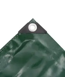 vidaXL Tarpaulin 650 g/m² 3×6 m Green