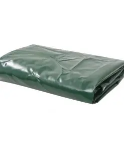 vidaXL Tarpaulin 650 g/m² 4×4 m Green