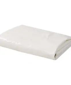 vidaXL Tarpaulin 650 g/m² 2×3 m White
