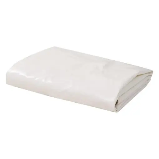 vidaXL Tarpaulin 650 g/m² 4×4 m White