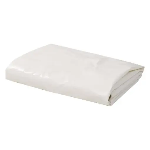 vidaXL Tarpaulin 650 g/m² 4×5 m White