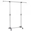 vidaXL Adjustable Clothes Rack Stainless Steel 165x44x150 cm Silver vidaXL Adjustable Clothes Rack Stainless Steel 165x44x150 cm Silver