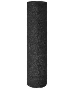 vidaXL Artificial Grass 1.5×5 m/7-9 mm Black