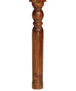 vidaXL Dining Chairs 2 pcs Solid Wood with Sheesham Finish Classic