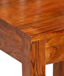 vidaXL Dining Chairs 2 pcs Solid Wood with Sheesham Finish Modern