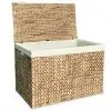 vidaXL Laundry Basket 82×42.5×52.5 cm Water Hyacinth