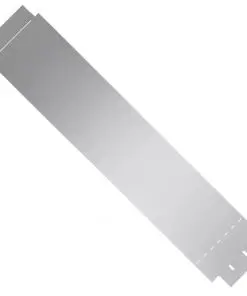 vidaXL Lawn Fence 10 pcs Galvanised Steel 100×20 cm