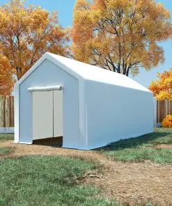 vidaXL Storage Tent PE 3×6 m White
