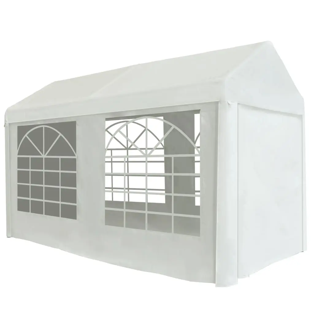 vidaXL Party Tent PE 2×4 m White