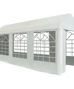 vidaXL Party Tent PE 2×5 m White