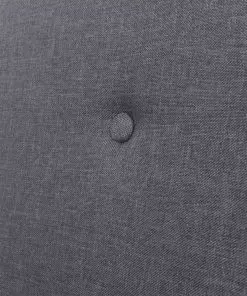 vidaXL Sofa Set 2 Pieces Fabric Dark Grey