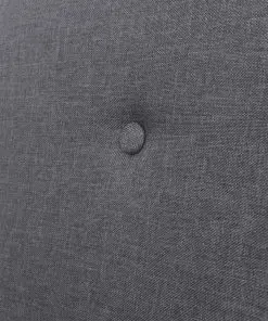 vidaXL Sofa Set 2 Pieces Fabric Dark Grey