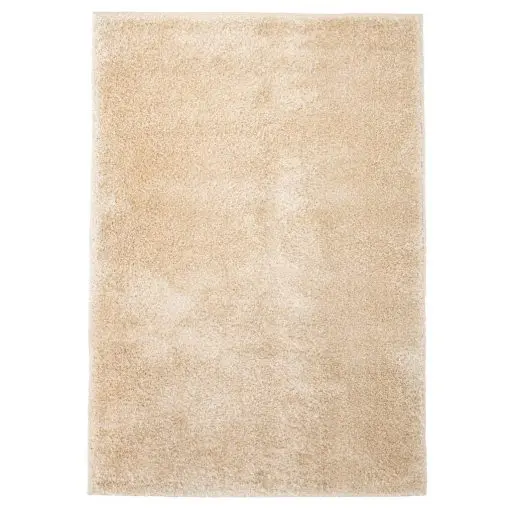 vidaXL Shaggy Area Rug 80×150 cm Beige