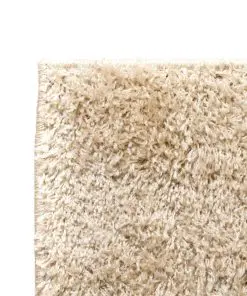 vidaXL Shaggy Area Rug 80×150 cm Beige