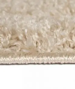 vidaXL Shaggy Area Rug 80×150 cm Beige