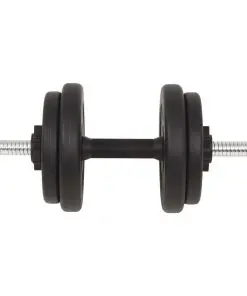 vidaXL Barbell and Dumbbell Set 30 kg