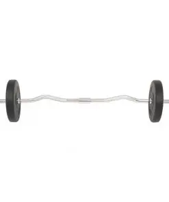 vidaXL Barbell and Dumbbell Set 30 kg