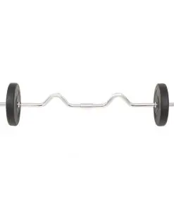 vidaXL Barbell and Dumbbell Set 30 kg